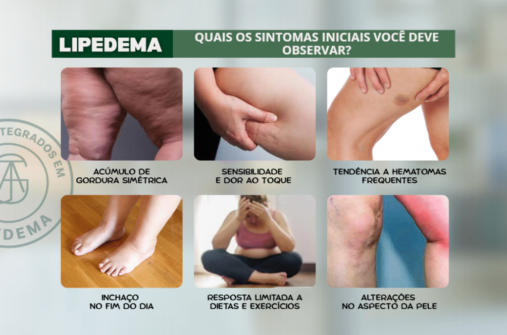 Lipedema: sintomas iniciais que você deve observar