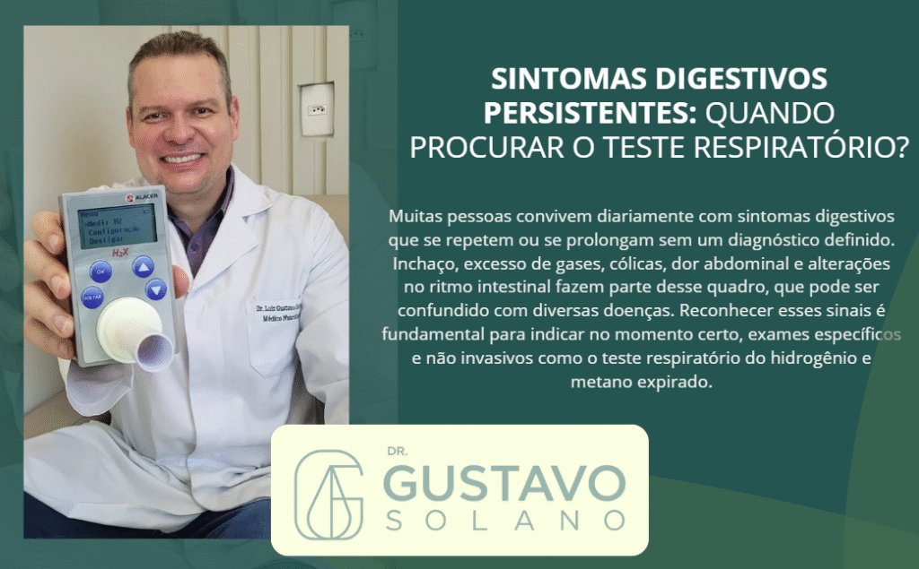 Sintomas Digestivos Persistentes: Quando procurar o teste respiratório?