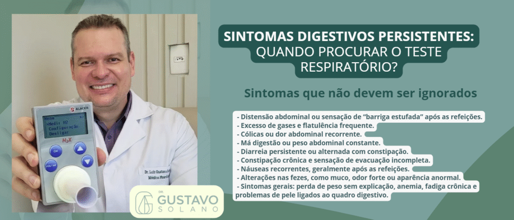 Sintomas Digestivos Persistentes: Quando Procurar o Teste Respiratório?