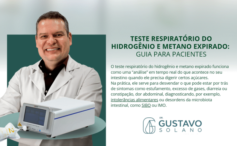 Teste Respiratório do Hidrogênio e Metano Expirado: Guia para Pacientes